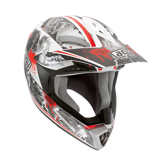 Picture of AGV Off-Road MT-X Junior Evolution White/Red